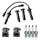 Kit Cabos Velas Supressores Jogo Velas Bobina Jac J6