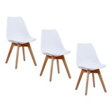 Kit Cadeiras Charles Eames Siena Leda