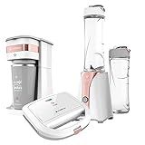 Kit Cadence Dream Rosé Gold Blender Cafeteira Sanduicheira 127V