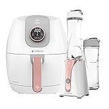 Kit Cadence Dream Rosé Gold Fritadeira E Blender 220V