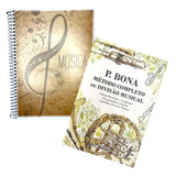 Kit Caderno De Musica