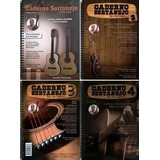 Kit Caderno Sertanejo Novo Vol 2 vol 3 vol 4 Viola E Violão