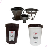 Kit Café Amélia Filtro E Acessórios 5 Peças
