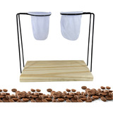 Kit Café Duplo Gourmet Refil De Pano Coador Mini