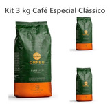 Kit Café Especial 3kg Torrado Em Grãos 100 Arábica Premiado