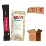 Kit Café Solúvel Stick Di Capri Açúcar União Sachê 800u