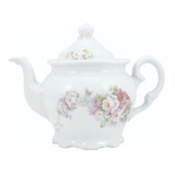 Kit Cafeteira Bule E Leit 3 Peças Eterna Porcelana Schmidt