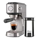 Kit Cafeteira Espresso Compacta E Moedor De Café Oster 220V