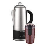 Kit Cafeteira Italiana Gran 1 5l E Moedor De Café Cadence