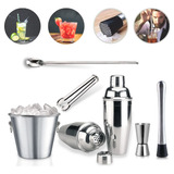 Kit Caipirinha Coqueteleira Bartender Inox Profissional