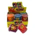 Kit Caixa 12 Slime Colorido Glitter Massinha Puxa Puxa 200g