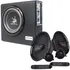 Kit Caixa Amplificada 3 Canais Corzus Mini Slim + Kit 2 Vias Bravox Tnt Full