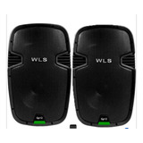 Kit Caixa Ativa E Passiva Wls Gp12 Falante 12 Usb Bluetooth