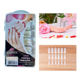 Kit Caixa Com 100 Unidades Tips Unhas Postiças Ponteira
