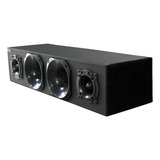 Kit Caixa Corneteira 2 Driver 2 Super Tweeter Completa