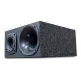Kit Caixa Corneteira Corneta 1 Driver 1 Tweeter 200 Rms