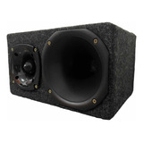 Kit Caixa Corneteira Corneta 1 Driver 1 Tweeter 200 Rms