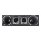 Kit Caixa Corneteira Corneta 2 Driver 2 Tweeter 400 Rms