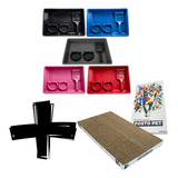 Kit Caixa De Areia 4 Itens Arranhador Plano Para Gatos