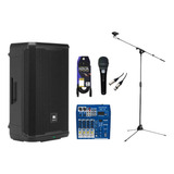 Kit Caixa De Som Ativa Jbl Prx912 Soundcraft Mi 6 C brinde