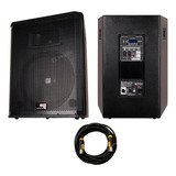 Kit Caixa De Som Ativa Passiva 15 Jbl Hayonik Cpx15 600w
