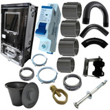 Kit Caixa Luz Monofásico 110 220v Padrão Coelba Bahia