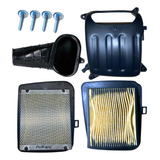 Kit Caixa Tampa Do Filtro De Ar Honda Cg Titan Fan Start 160