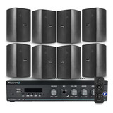 Kit Caixas Som Bluetooth Tv Area Gourmet Condominio chacará