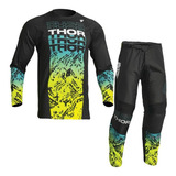 Kit Calça Camisa Thor Sector Atlas 2023 Preto