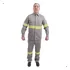 Kit Calça E Camisa Uniforme Retardante Cedro Tech Nr10 Cinza
