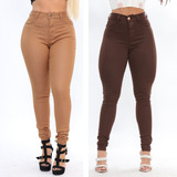 Kit Calca Feminina Caramelo