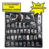 Kit Calcador Sapata Pézinho Pé C 42 Peças Elgin Brother Top