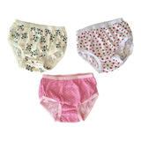 Kit Calcinha Bebe Estampada