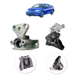 Kit Calco Coxim Motor Direito E Esquerdo Honda New Civic