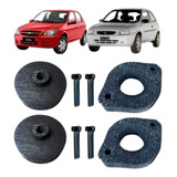 Kit Calço Mola Dianteiro 2 5cm Traseiro 5cm Corsa Celta
