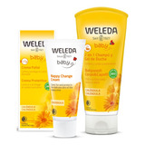 Kit Calêndula Babycreme Calendula Shampoo Weleda