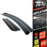 Kit Calha De Chuva Defletor Portas Fumê Carros Fiat