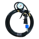 Kit Calibrador Com Visor Pneu Caminhão Carro Moto Ônibus