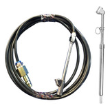Kit Calibrador De Pneus Para Caminhão Mangueira Engate 1 2