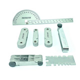 Kit Calibre Rosca folga raio Escantilhão Univ transferidor