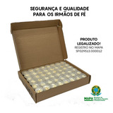 Kit Cálice Santa Ceia Uva Suco Pão Evangélica 48 Un Premium