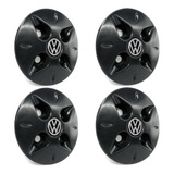 Kit Calota Centrais Vw Gol G4 G5 Voyage Saveiro Aro 13 14 15