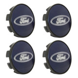 Kit Calota Centro De Roda Ford Focus New Fiesta Ka Fusion