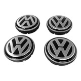 Kit Calota Centro De Roda Vw Volks Golf 2010 2011 2012 2013