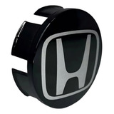Kit Calota Tampa Centro Roda Honda Fit City Civic 58mm