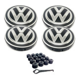 Kit Calotinha Tampa De Roda Saveiro Cross 16 Capa Parafuso