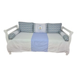 Kit Cama Babá Bicama 6 Pçs Quarto Bebê Urso Prince Príncipe