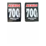 Kit Camara De Ar Speed Kenda 700x25 Bico Fino 48mm Presta