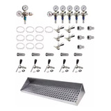 Kit Camâra Fria Torneiras Belga Profissional 5 Vias Completa
