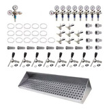Kit Camâra Fria Torneiras Belga Profissional 8 Vias Completa